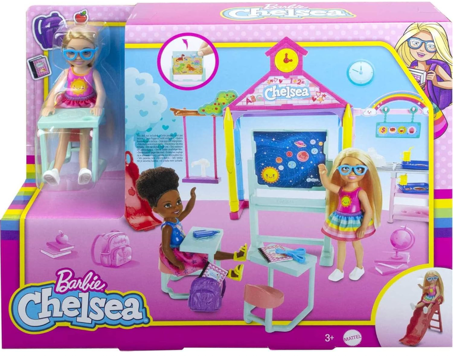 Barbie Club Chelsea Doll & School Playset GHV80 — image 1