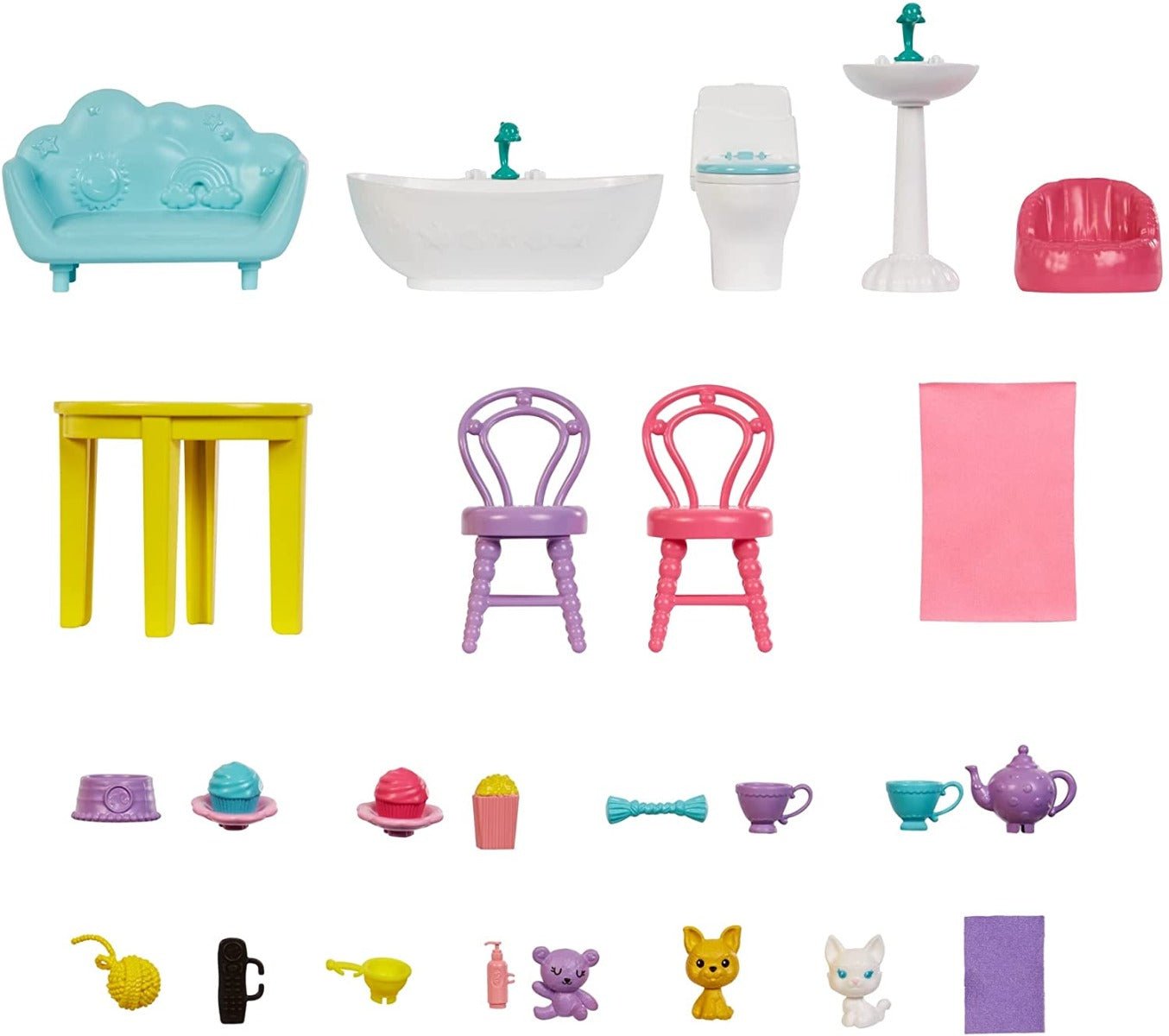 Barbie Club Chelsea House HCK77 - Colorland Toys