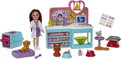Barbie Club Chelsea Pet Vet Doll Playset HGT12 - Colorland Toys