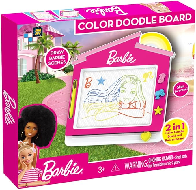 Barbie Color Magnetic Doodle Board - Colorland Toys