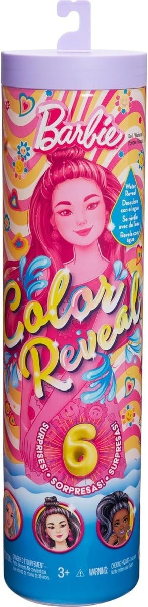 Barbie Color Reveal Doll Rainbow Groovy HRK06 - Colorland Toys