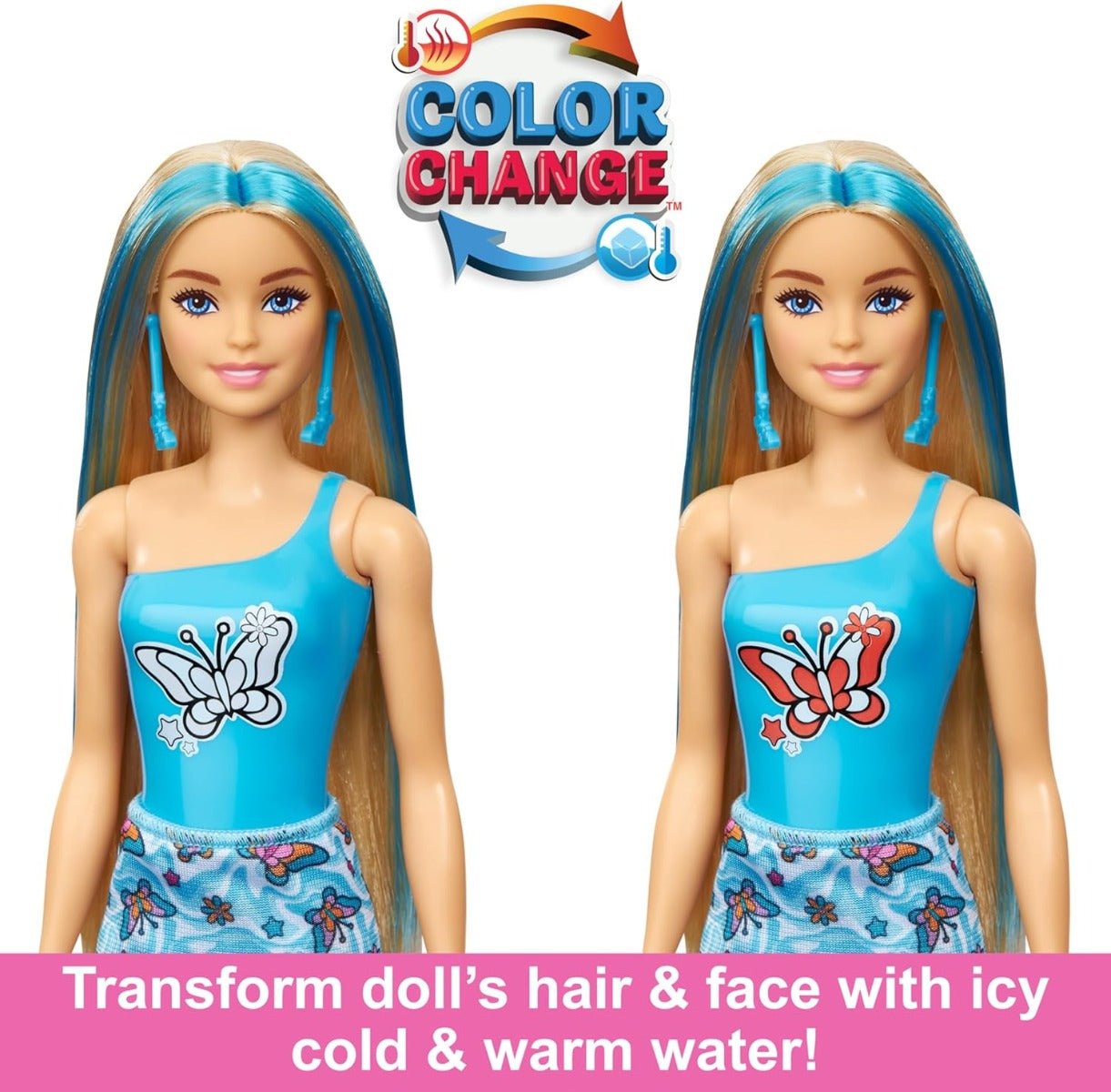 Barbie Color Reveal Doll Rainbow Groovy HRK06 - Colorland Toys