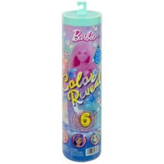 Barbie Color Reveal Mermaid JMW61 Doll with Surprises - Colorland Toys