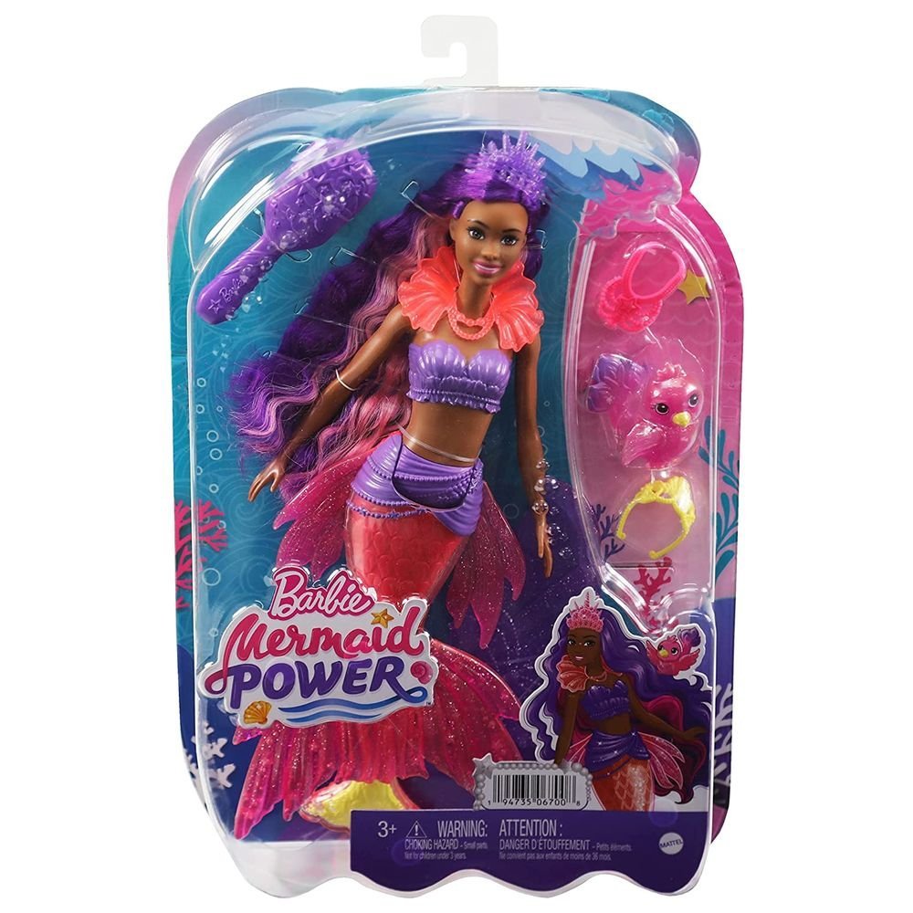 Barbie Content Co-Lead Mermaid Power Brooklyn Roberts Doll HHG53 — image 2