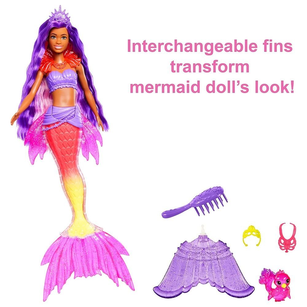 Barbie Content Co-Lead Mermaid Power Brooklyn Roberts Doll HHG53 — image 3