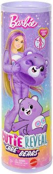 Barbie Cutie Reveal Care Bears Series Doll - Share Bear