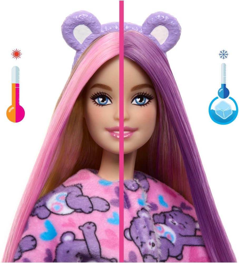 Barbie Cutie Reveal Care Bears Series Doll - Share Bear — image 5