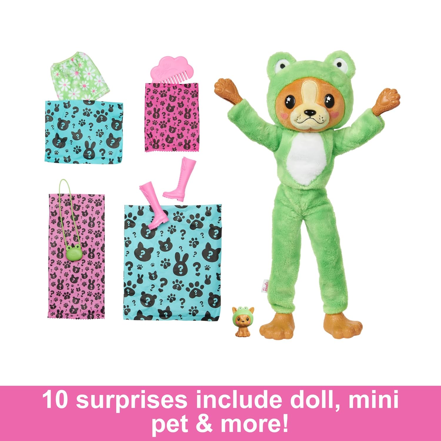 Barbie Cutie Reveal Frog Costume Doll | Colorland Toys
