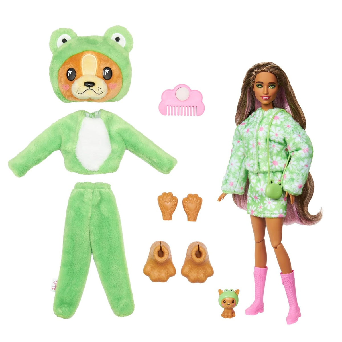 Barbie Cutie Reveal Costume Doll - Dog in Frog HRK24 — image 5