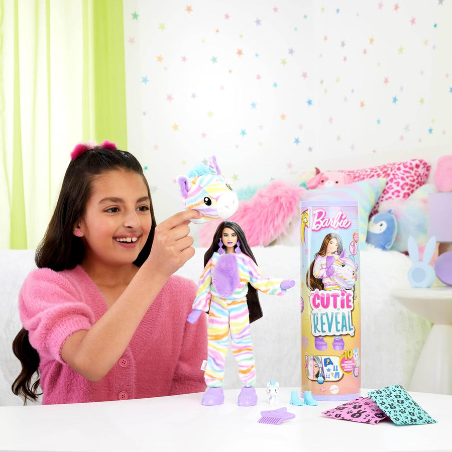 Barbie Cutie Reveal Zebra Doll — image 7