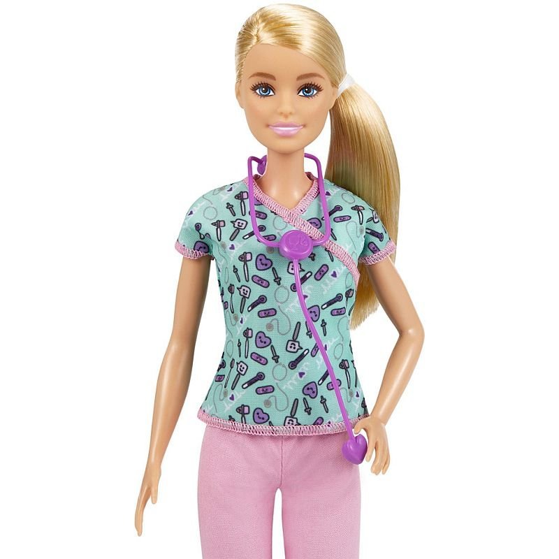 Barbie Doll I Can Be Anything Nurse Career Doll GTW39 - Colorland Toys