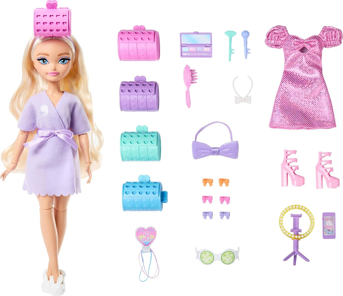 Barbie Dream Besties Get Ready With Me - Malibu Doll JGG38 — image 1