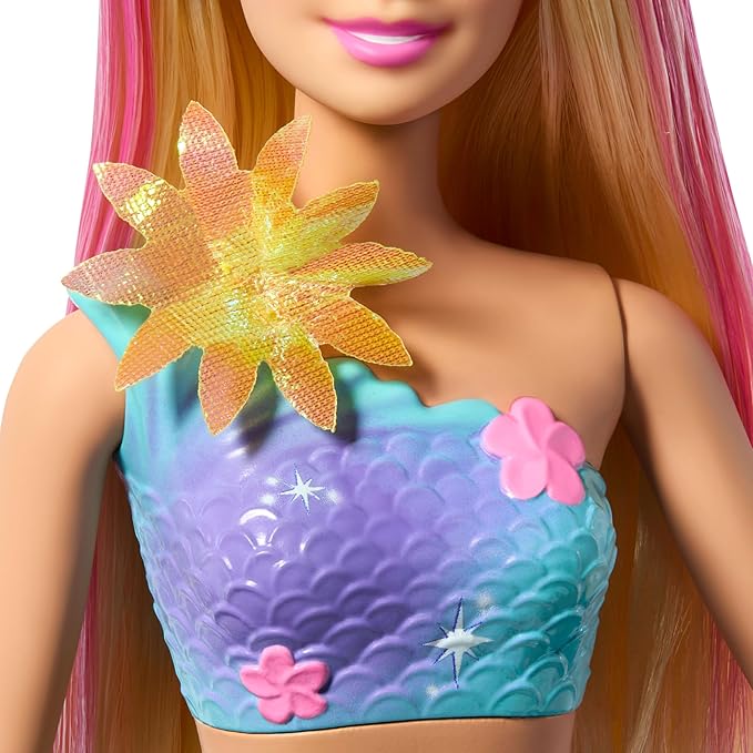 Barbie Dreamtopia Blooming Magic Mermaid - Blonde JDM72 — image 2