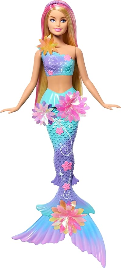 Barbie Dreamtopia Blooming Magic Mermaid - Blonde JDM72 - Colorland Toys
