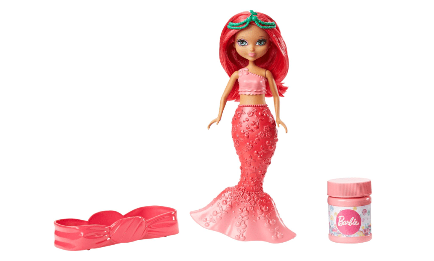 Barbie Dreamtopia Bubbles 'n Fun Mermaid Red Doll DVM97 — image 1