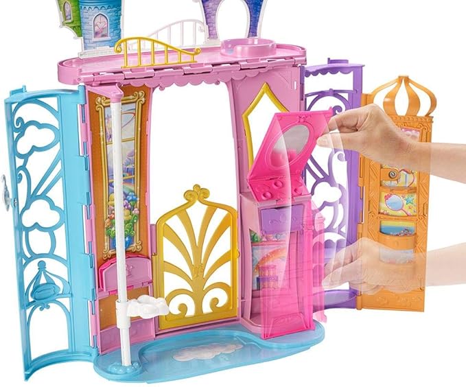 Barbie Dreamtopia Rainbow Cove Castle Portable Playset FTV98 — image 7