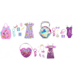 Barbie Dress w/ Heart Fashion Bag HJT45/HJT42 - Colorland Toys