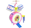 Barbie Drum Set with Stool