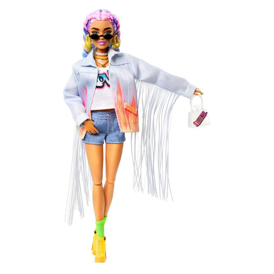 Barbie Extra Doll Rainbow Braids GRN29 — image 1