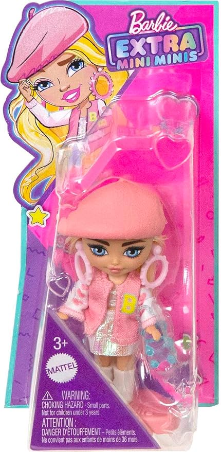 Barbie Extra Mini Minis Doll with Blonde Hair HLN48 - Colorland Toys