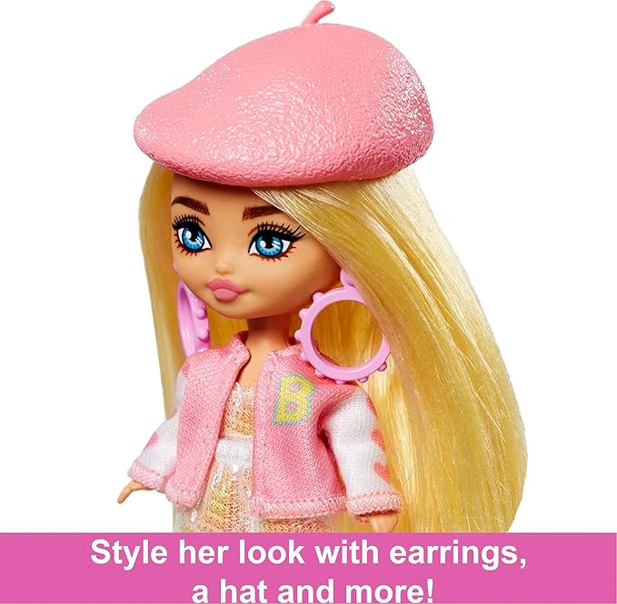 Barbie Extra Mini Minis Doll with Blonde Hair HLN48 - Colorland Toys