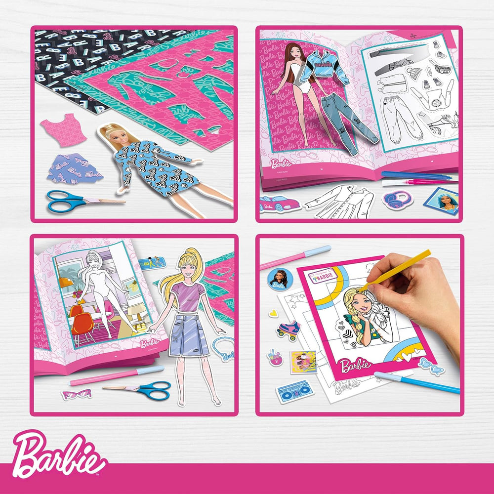 Barbie Fashion Colouring Backpack 112043 - Colorland Toys