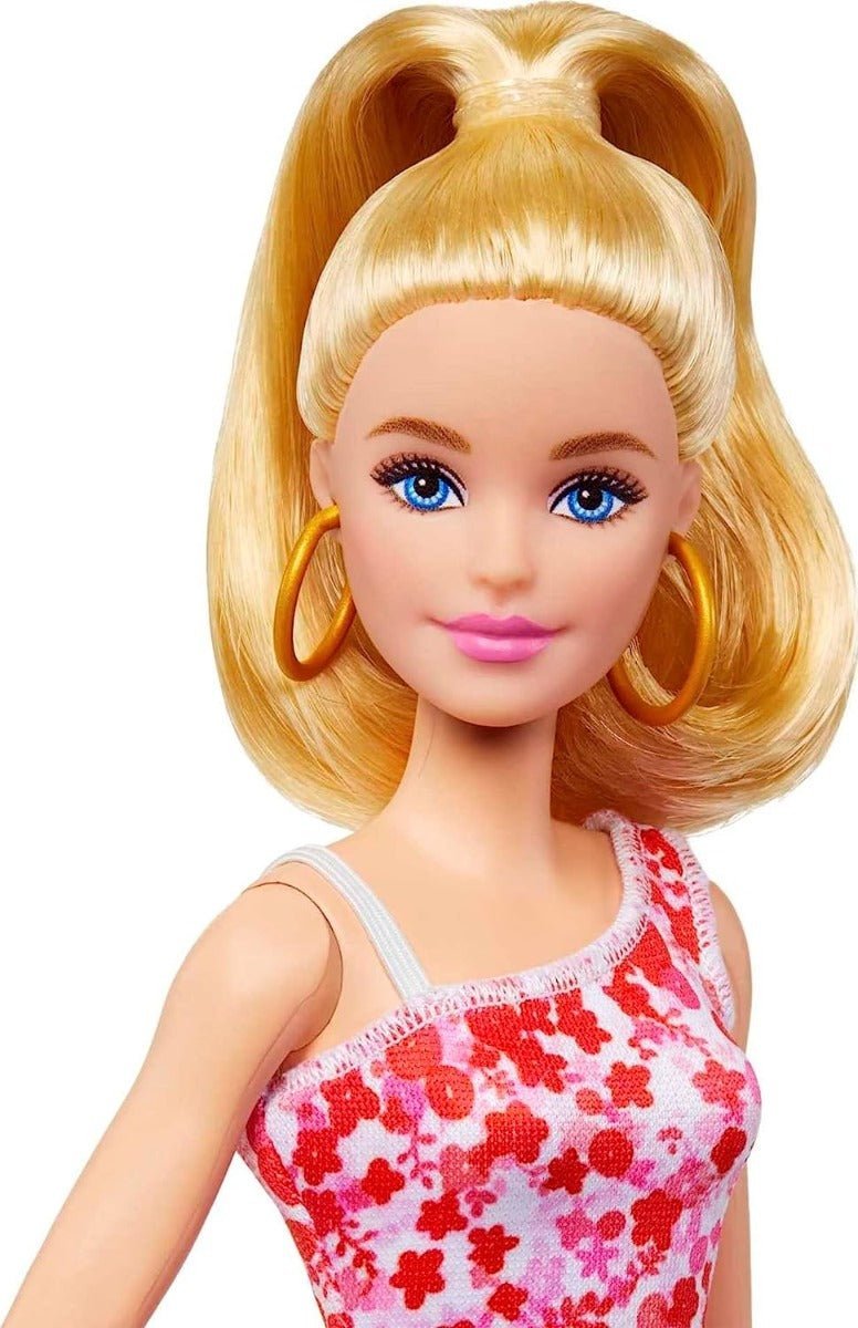 Barbie Fashionista Doll - Pink Floral Dress HJT02 - Colorland Toys