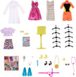 Barbie Fashionista Dream Closet 30 Plus Pieces GBK10
