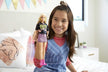 Barbie Fashionistas Doll Blonde with Pink Zebra Print Skirt FBR37