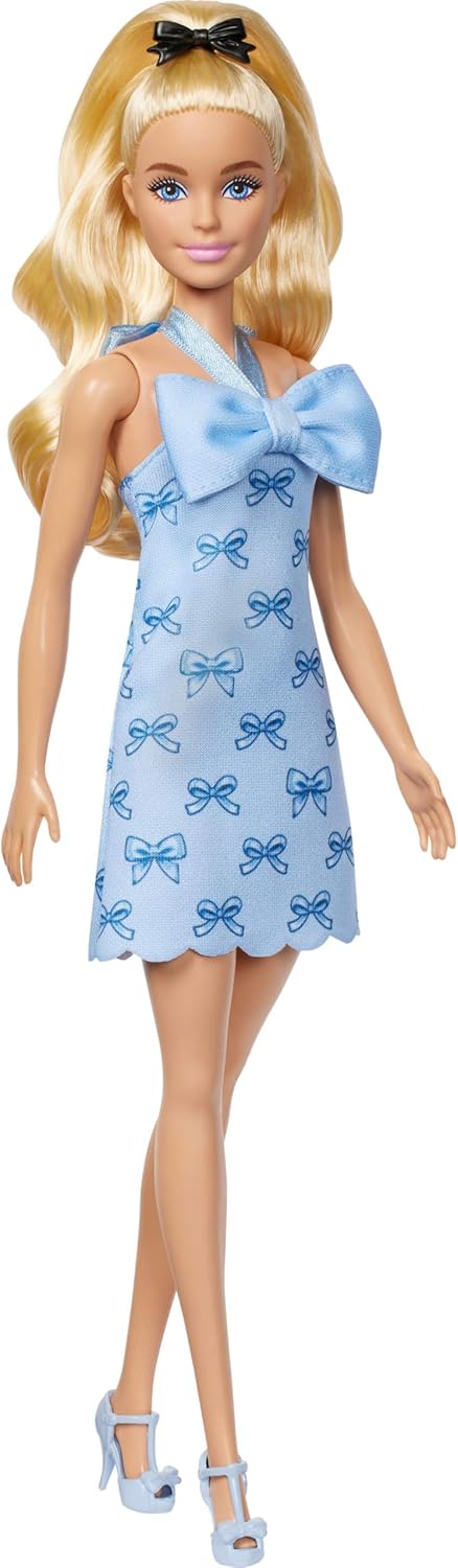 Barbie Fashionistas Doll - Blue Bows HYT93 — image 1