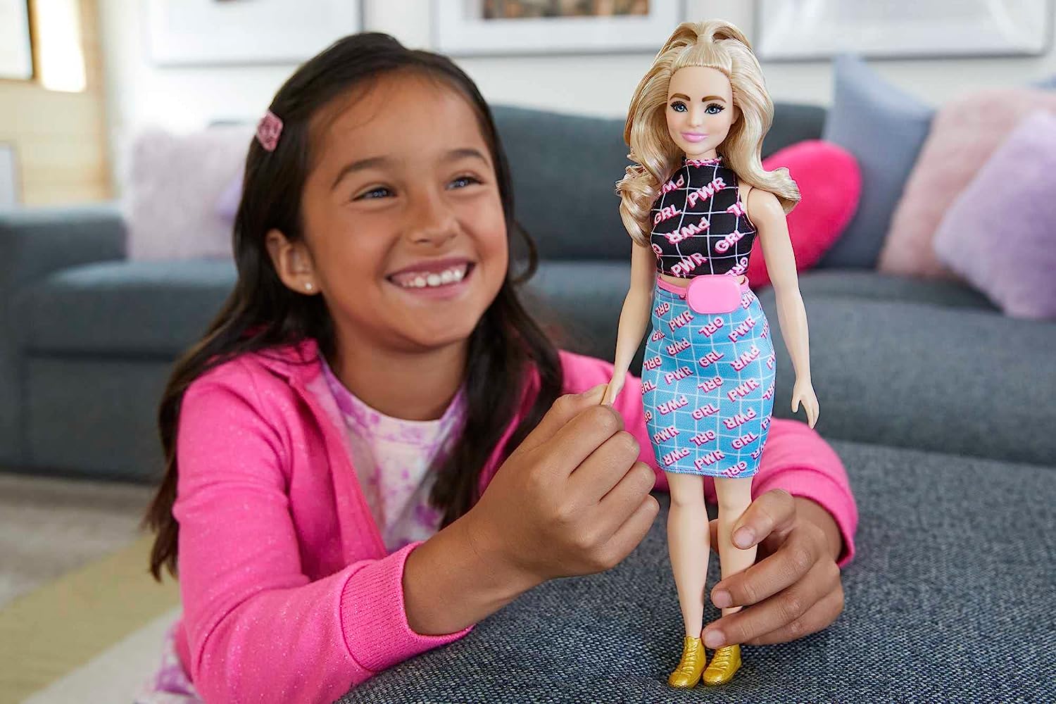 Barbie Fashionistas Doll In Girl Power Outfit HJT01 - Colorland Toys