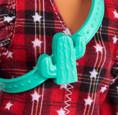 Barbie Fashionistas Doll Red Blouse Lavender Hair 157 FBR37/GRB49 - Colorland Toys