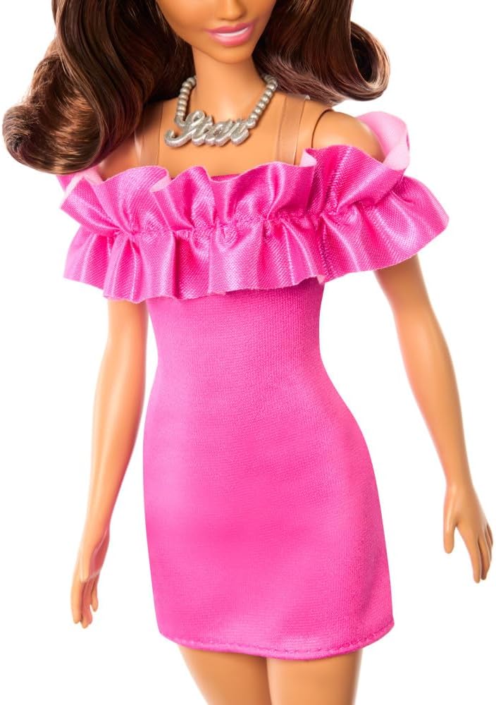 Barbie Fashionistas Doll With Pink Dress - Colorland Toys