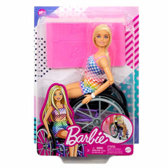 Barbie Fashionistas Doll with Wheelchair HJT13 - Colorland Toys