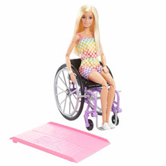 Barbie Fashionistas Doll with Wheelchair HJT13 - Colorland Toys