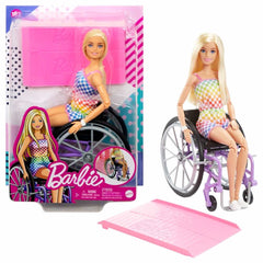 Barbie Fashionistas Doll with Wheelchair HJT13 - Colorland Toys