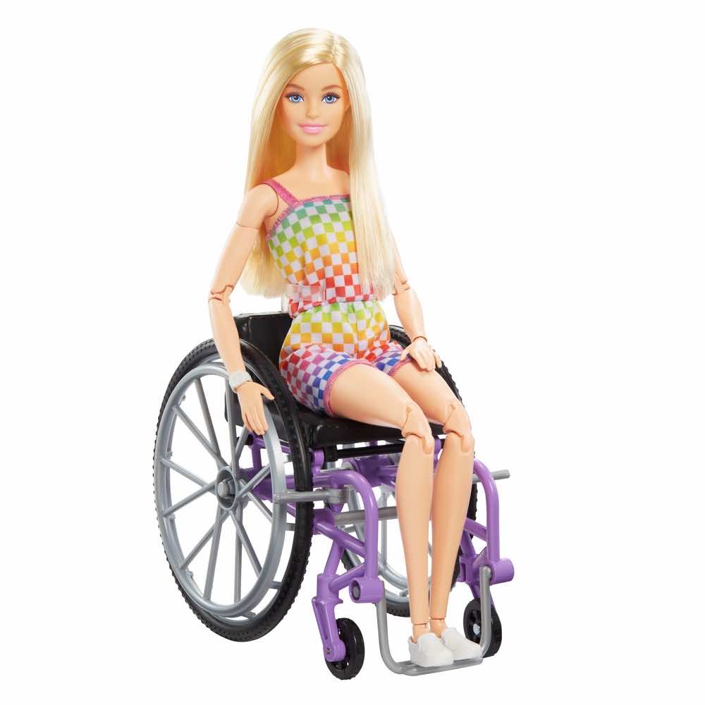 Barbie Fashionistas Doll with Wheelchair HJT13 - Colorland Toys