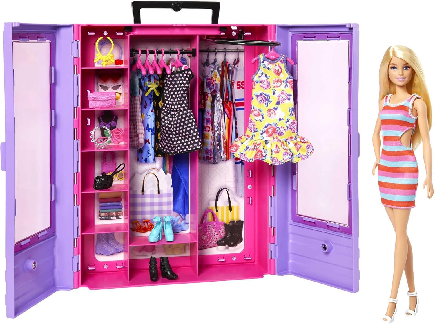 Barbie Fashionistas Ultimate Closet And Doll HJL66 - Colorland Toys