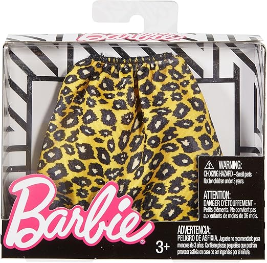 Barbie Fashions Cheetah Leopard Print Skirt - FPH22 — image 2