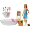 Barbie Fizzy Bath Blonde Doll And Playset GJN32