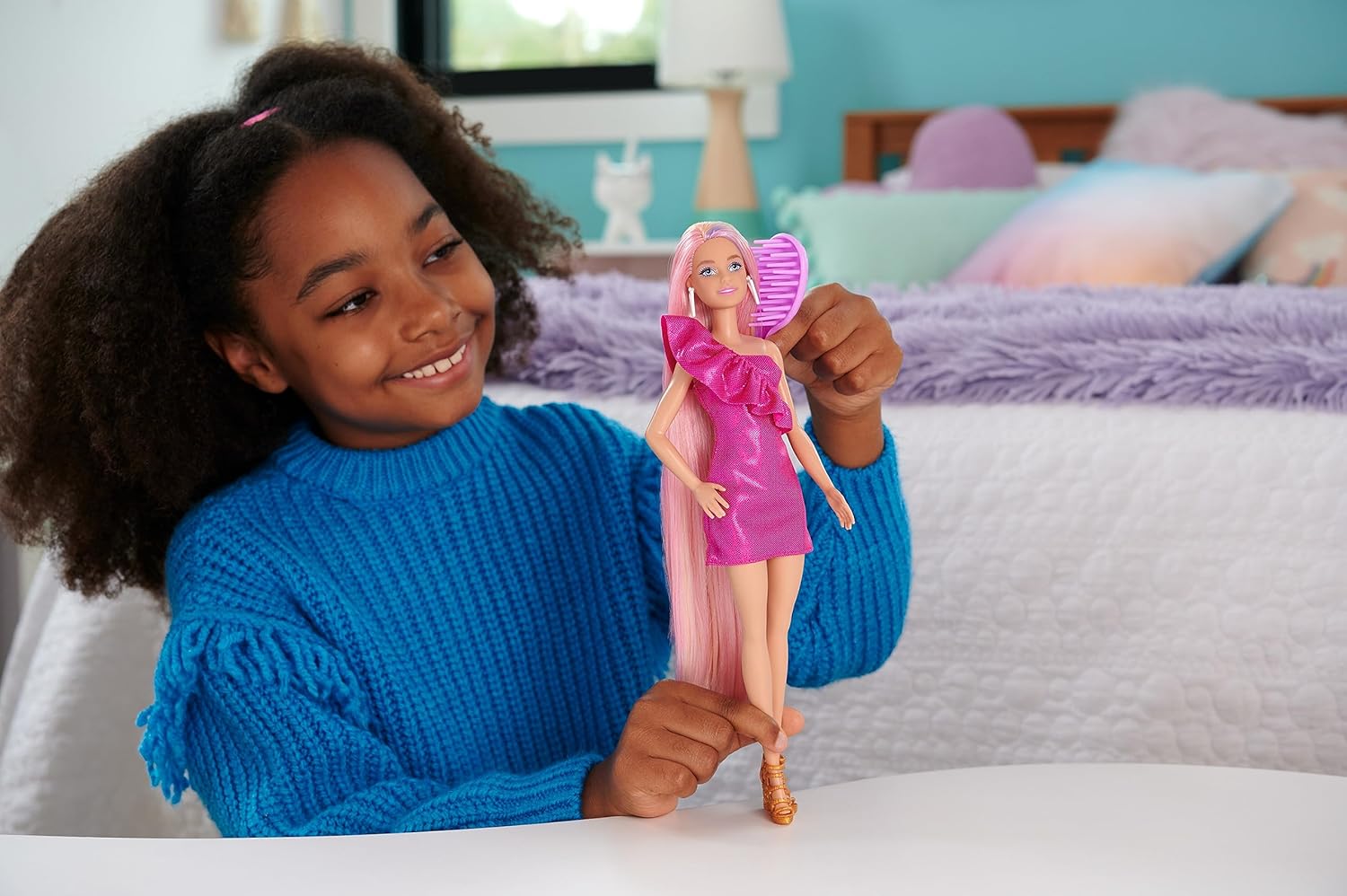 Barbie Fun And Fancy Doll With Accessories JDC85 - Colorland Toys