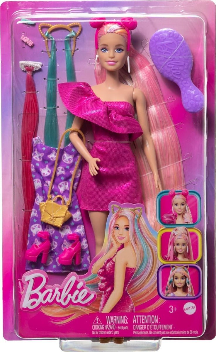 Barbie Fun And Fancy Doll With Accessories JDC85 - Colorland Toys