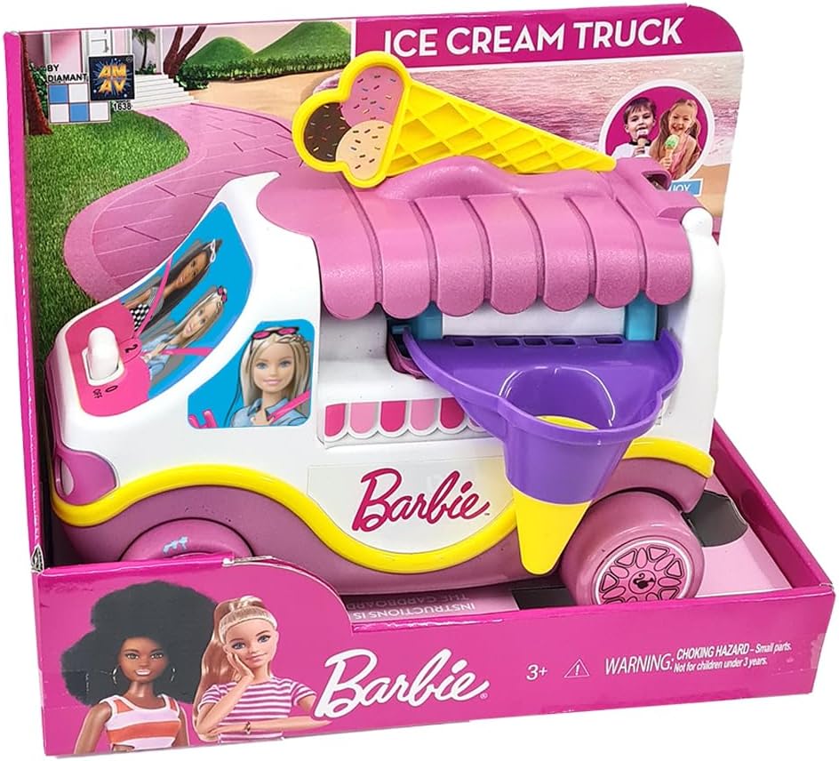 Barbie Ice Cream Truck DTT - 1638 - Colorland Toys
