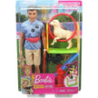 Barbie Ken Dog Trainer Playset with Doll GJM32