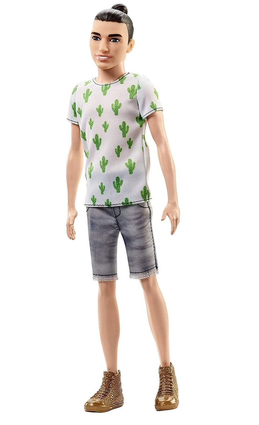 Barbie Ken Fashionista Doll Brown Tie Dye Shirt DWK44/GVY29 — image 2