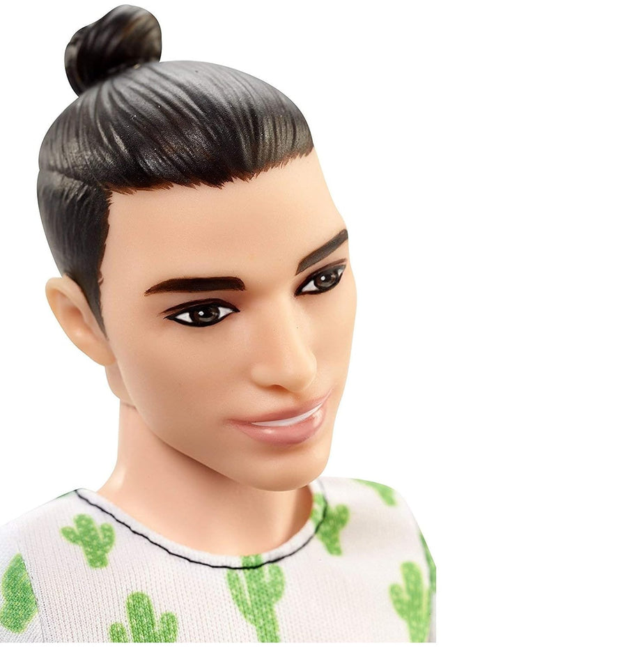 Barbie Ken Fashionista Doll Brown Tie Dye Shirt DWK44/GVY29 — image 1