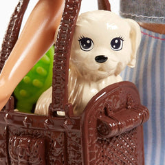 Barbie Loves Pets Doll with Puppy & Bunny Playset FPR48 - Colorland Toys