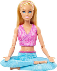 Barbie Made to Move Blonde Fashion Doll HRH27 - Colorland Toys