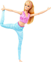 Barbie Made to Move Blonde Fashion Doll HRH27 - Colorland Toys