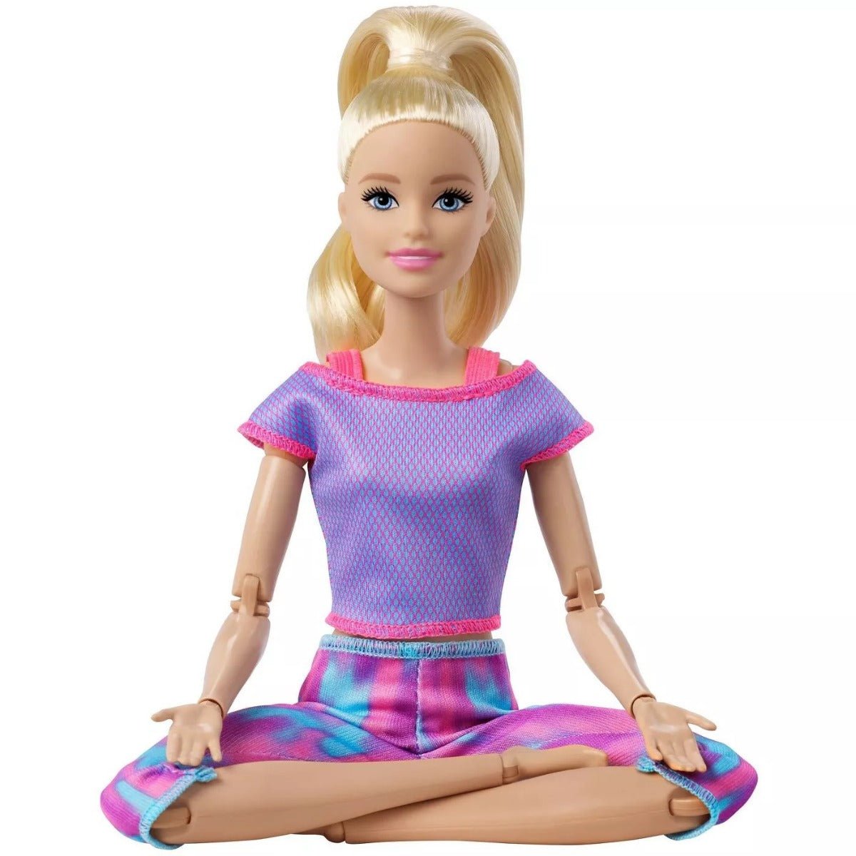 Barbie Made to Move Doll Pink Dye Pants GXF04 - Colorland Toys